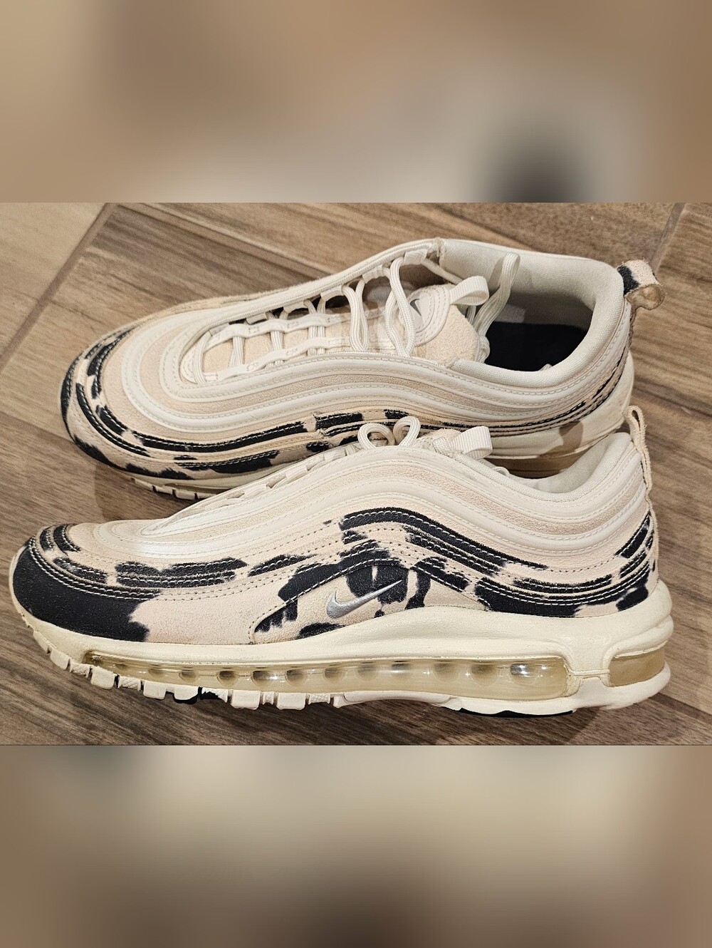 Nike Air Max 97 Cow Print (Women's) Size 9 - Picture 3 of 6